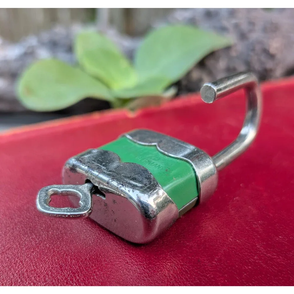 Vintage padlock key